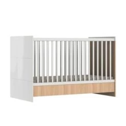 Home Maison Lits Bébé Lit évolutif Bébé Java En Bois Gris 144x76x93 -Lits bébé Soldes lit evolutif bebe java en bois blanc 144x76x93