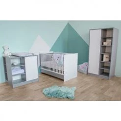 Home Maison Lits Bébé Lit évolutif Bébé Java En Bois Gris 144x76x93 -Lits bébé Soldes lit evolutif bebe java en bois gris 144x76x93 2