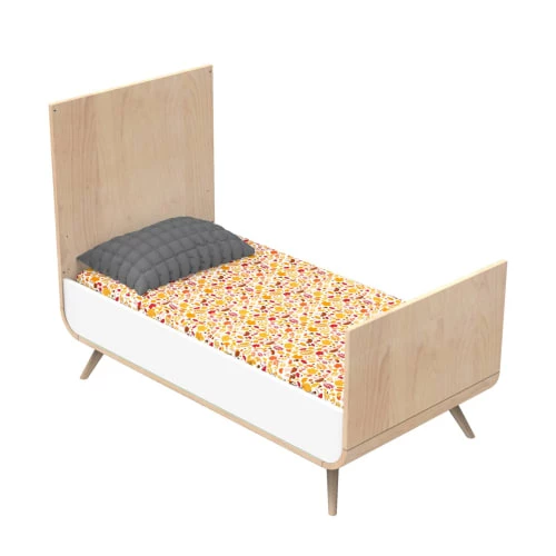 Sauthon Original Lits Bébé Lit évolutif Pieds Bois 105x143x75cm En Bois Blanc 4 Sauthon Original Lits Bébé Lit évolutif Pieds Bois 105x143x75cm En Bois Blanc – Image 2