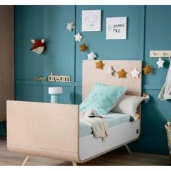 Sauthon Original Lits Bébé Lit évolutif Pieds Bois 105x143x75cm En Bois Blanc 11 Sauthon Original Lits Bébé Lit évolutif Pieds Bois 105x143x75cm En Bois Blanc -Lits bébé Soldes lit evolutif pieds bois 105x143x75cm en bois blanc 3