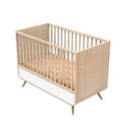 Sauthon Original Lits Bébé Lit évolutif Pieds Bois 105x143x75cm En Bois Blanc 13 Sauthon Original Lits Bébé Lit évolutif Pieds Bois 105x143x75cm En Bois Blanc -Lits bébé Soldes lit evolutif pieds bois 105x143x75cm en bois blanc 4
