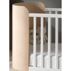 Sauthon Original Lits Bébé Lit évolutif Pieds Bois 97x144x75cm En Bois Blanc -Lits bébé Soldes lit evolutif pieds bois 97x144x75cm en bois blanc 3