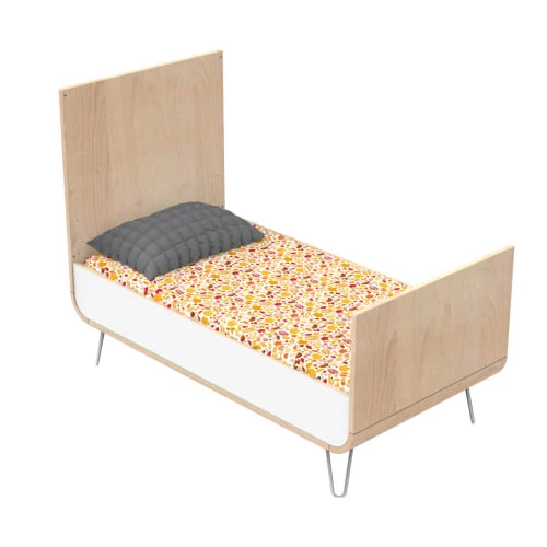Sauthon Original Lits Bébé Lit évolutif Pieds Métal 105x143x75cm En Bois Blanc 4 Sauthon Original Lits Bébé Lit évolutif Pieds Métal 105x143x75cm En Bois Blanc – Image 2