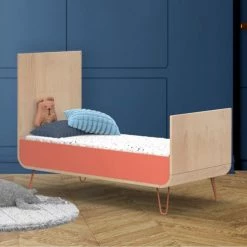 Sauthon Original Lits Bébé Lit évolutif Pieds Métal 105x143x75cm En Bois Orange 7 Sauthon Original Lits Bébé Lit évolutif Pieds Métal 105x143x75cm En Bois Orange -Lits bébé Soldes lit evolutif pieds metal 105x143x75cm en bois orange 2