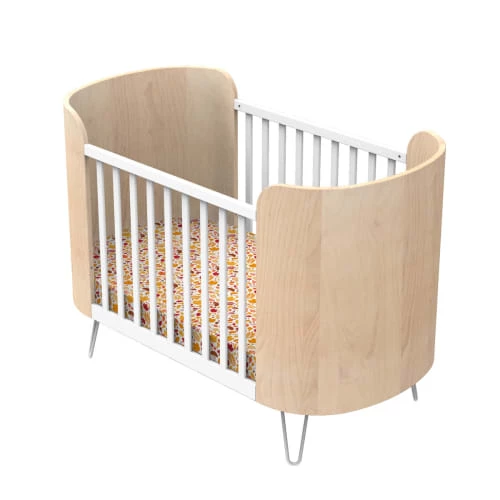 Sauthon Original Lits Bébé Lit évolutif Pieds Métal 97x144x75cm En Bois Blanc 3 Sauthon Original Lits Bébé Lit évolutif Pieds Métal 97x144x75cm En Bois Blanc