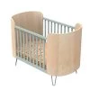 Sauthon Original Lits Bébé Lit évolutif Pieds Métal 97x144x75cm En Bois Bleu -Lits bébé Soldes lit evolutif pieds metal 97x144x75cm en bois bleu