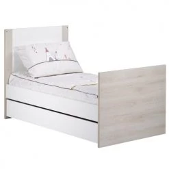 Sauthon Lits Bébé Little Big Bed 140x70 En Bois Blanc -Lits bébé Soldes little big bed 140x70 en bois blanc 2
