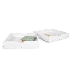 ID Kids Têtes De Lits Et Accessoires De Lits Enfants Lot De 2 Tiroirs Pour Lit Superposé 90x190 Cm Bois Massif Anthracite -Lits bébé Soldes lot de 2 tiroirs pour lit superpose 90x190 cm bois massif blanc 4