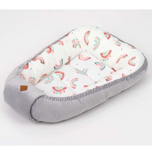 Sevira Kids Lits Bébé Nid Bébé Co-dodo Réducteur De Lit - RAINBOW 4 Sevira Kids Lits Bébé Nid Bébé Co-dodo Réducteur De Lit - RAINBOW – Image 2