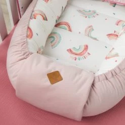 Sevira Kids Lits Bébé Nid Bébé Co-dodo Réducteur De Lit - RAINBOW -Lits bébé Soldes nid bebe co dodo reducteur de lit rainbow 11