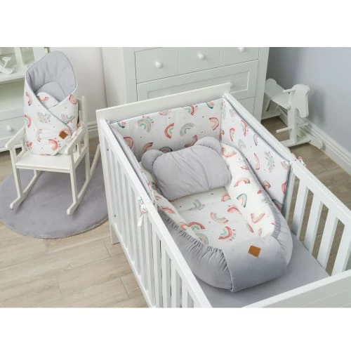 Sevira Kids Lits Bébé Nid Bébé Co-dodo Réducteur De Lit - RAINBOW 5 Sevira Kids Lits Bébé Nid Bébé Co-dodo Réducteur De Lit - RAINBOW – Image 3