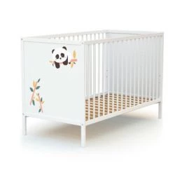 Webaby Lits Bébé Pack Lit 60x120 Bébé Et Meuble Blanc -Lits bébé Soldes pack lit 60x120 bebe et meuble blanc 2