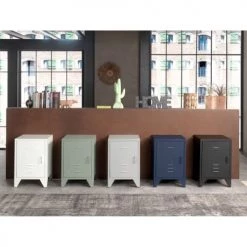 Vipack Tables De Chevet Enfant Table De Chevet 1 Porte Blanc -Lits bébé Soldes table de chevet 1 porte blanc 3