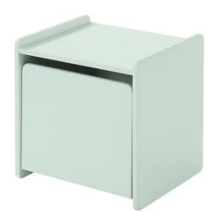 Vipack Tables De Chevet Enfant Table De Chevet 1 Porte Blanc -Lits bébé Soldes table de chevet 1 porte blanc 6