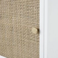 Maisons Du Monde Tables De Chevet Enfant Table De Chevet 1 Porte En Pin Et Cannage En Rotin -Lits bébé Soldes table de chevet 1 porte en pin et cannage en rotin 1000 15 39 206310 3