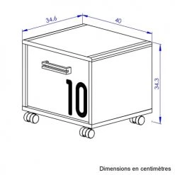 Gami Tables De Chevet Enfant Table De Chevet 1 Porte Sur Roulettes Chêne Blanc 13 Gami Tables De Chevet Enfant Table De Chevet 1 Porte Sur Roulettes Chêne Blanc -Lits bébé Soldes table de chevet 1 porte sur roulettes chene blanc 5