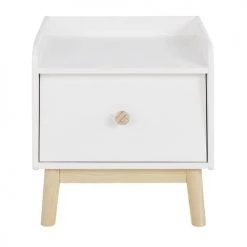 Maisons Du Monde Tables De Chevet Enfant Table De Chevet 1 Tiroir Blanc