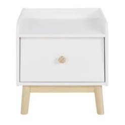 Maisons Du Monde Tables De Chevet Enfant Table De Chevet 1 Tiroir Blanc -Lits bébé Soldes table de chevet 1 tiroir blanc come 1000 13 36 215573 2
