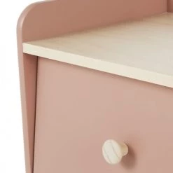 Maisons Du Monde Tables De Chevet Enfant Table De Chevet 1 Tiroir Terracotta Et Beige -Lits bébé Soldes table de chevet 1 tiroir terracotta et beige 1000 10 39 226195 3