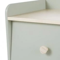 Maisons Du Monde Tables De Chevet Enfant Table De Chevet 1 Tiroir Verte Et Beige -Lits bébé Soldes table de chevet 1 tiroir verte et beige 1000 9 38 226194 3