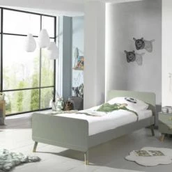 Vipack Tables De Chevet Enfant Table De Chevet 2 Tiroirs Rose -Lits bébé Soldes table de chevet 2 tiroirs rose 2