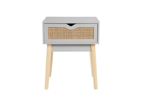 Jardideco Tables De Chevet Enfant Table De Chevet En Bois Gris 5 Jardideco Tables De Chevet Enfant Table De Chevet En Bois Gris – Image 3