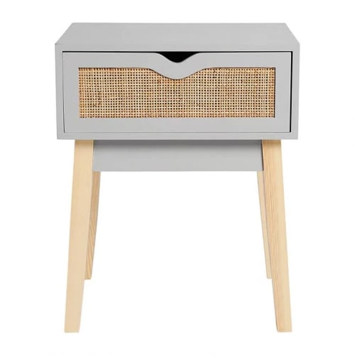 Jardideco Tables De Chevet Enfant Table De Chevet En Bois Gris 6 Jardideco Tables De Chevet Enfant Table De Chevet En Bois Gris – Image 4