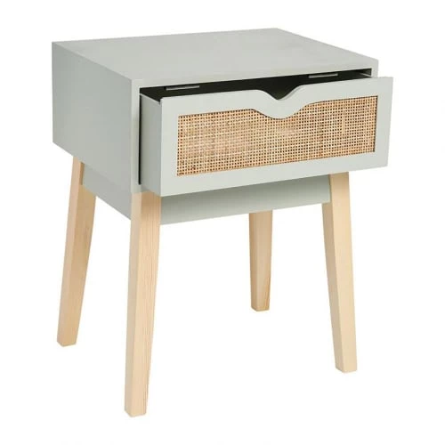 Jardideco Tables De Chevet Enfant Table De Chevet En Bois Vert 5 Jardideco Tables De Chevet Enfant Table De Chevet En Bois Vert – Image 3