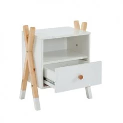 Baita Tables De Chevet Enfant Table De Chevet Enfant Blanc 1 Tiroir 13 Baita Tables De Chevet Enfant Table De Chevet Enfant Blanc 1 Tiroir -Lits bébé Soldes table de chevet enfant blanc 1 tiroir 5