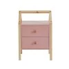 Baita Tables De Chevet Enfant Table De Chevet Enfant Rose 1 Tiroir -Lits bébé Soldes table de chevet enfant rose 1 tiroir