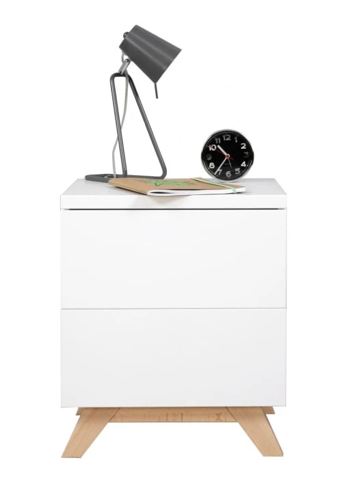 Bopita Tables De Chevet Enfant Table De Chevet Sans Poignées Blanc 6 Bopita Tables De Chevet Enfant Table De Chevet Sans Poignées Blanc – Image 4