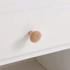 Maisons Du Monde Tables De Chevet Table De Chevet Vintage 1 Tiroir Blanche -Lits bébé Soldes table de chevet vintage 1 tiroir blanche 1000 5 13 180987 4