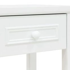 Bopita Tables De Chevet Enfant Table De Nuit Blanc En MDF -Lits bébé Soldes table de nuit blanc en mdf 4