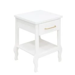 Bopita Tables De Chevet Enfant Table De Nuit Blanc En MDF -Lits bébé Soldes table de nuit blanc en mdf 8