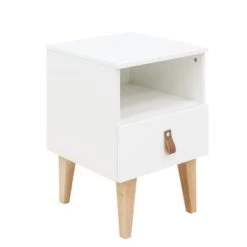 Bopita Tables De Chevet Enfant Table De Nuit Blanc/naturel En MDF, Panneaux De Particules Et Hêtre 10 Bopita Tables De Chevet Enfant Table De Nuit Blanc/naturel En MDF, Panneaux De Particules Et Hêtre -Lits bébé Soldes table de nuit blanc naturel en mdf panneaux de particules et hetre 2