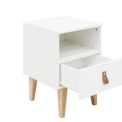 Bopita Tables De Chevet Enfant Table De Nuit Blanc/naturel En MDF, Panneaux De Particules Et Hêtre 11 Bopita Tables De Chevet Enfant Table De Nuit Blanc/naturel En MDF, Panneaux De Particules Et Hêtre -Lits bébé Soldes table de nuit blanc naturel en mdf panneaux de particules et hetre 3