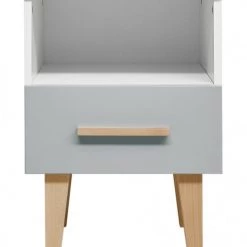 Bopita Tables De Chevet Enfant Table De Nuit Gris