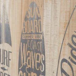 Maisons Du Monde Têtes De Lit Tête De Lit 140 En Pin Et Sapin Imprimé -Lits bébé Soldes tete de lit 140 en pin et sapin imprime 1000 2 37 170597 3