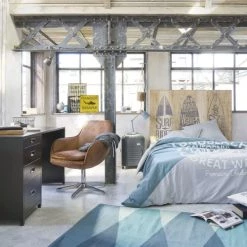 Maisons Du Monde Têtes De Lit Tête De Lit 140 En Pin Et Sapin Imprimé -Lits bébé Soldes tete de lit 140 en pin et sapin imprime 1000 2 37 170597 5