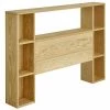 ID Kids Têtes De Lits Et Accessoires De Lits Enfants Tête De Lit Avec Rangements 90 Cm Bois Massif -Lits bébé Soldes tete de lit avec rangements 90 cm bois massif