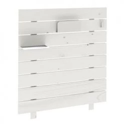 ID Kids Têtes De Lits Et Accessoires De Lits Enfants Tête De Lit Enfant Bois Massif Blanc