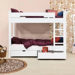 Bopita Têtes De Lits Et Accessoires De Lits Enfants Tiroir 90x100 Blanc En MDF 10 Bopita Têtes De Lits Et Accessoires De Lits Enfants Tiroir 90x100 Blanc En MDF -Lits bébé Soldes tiroir 90x100 blanc en mdf 1