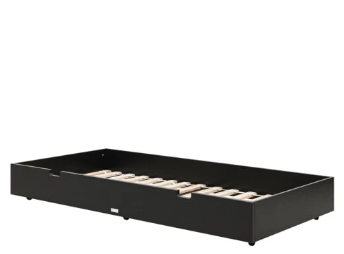 Bopita Têtes De Lits Et Accessoires De Lits Enfants Tiroir 90x200 Noir Mat En MDF 4 Bopita Têtes De Lits Et Accessoires De Lits Enfants Tiroir 90x200 Noir Mat En MDF – Image 2