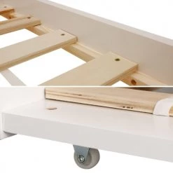 Happy Garden Têtes De Lits Et Accessoires De Lits Enfants Tiroir De Lit 190x90cm Blanc -Lits bébé Soldes tiroir de lit 190x90cm blanc 1