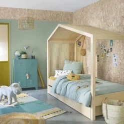 Maisons Du Monde Têtes De Lits Et Accessoires De Lits Enfants Tiroir De Lit 90x190 à Roulettes -Lits bébé Soldes tiroir de lit 90x190 a roulettes 1000 16 28 205971 6