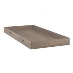 ID Kids Têtes De Lits Et Accessoires De Lits Enfants Tiroir De Lit 90x190 Cm Effet Bois Chêne Grisé