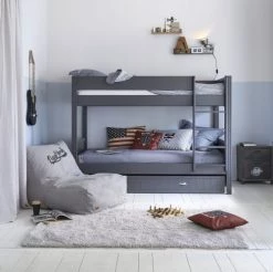 Maisons Du Monde Rangements Ados Tiroir De Lit 90x190 Gris -Lits bébé Soldes tiroir de lit 90x190 gris 1000 9 25 136842 9