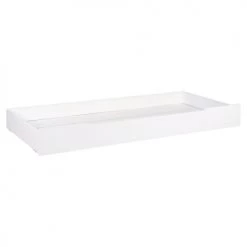 ID Kids Têtes De Lits Et Accessoires De Lits Enfants Tiroir De Lit 90x200 Cm Bois Massif Blanc