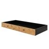 Bopita Têtes De Lits Et Accessoires De Lits Enfants Tiroir De Lit 90x200 Noir Naturel Naturel -Lits bébé Soldes tiroir de lit 90x200 noir naturel naturel