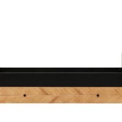 Bopita Têtes De Lits Et Accessoires De Lits Enfants Tiroir De Lit 90x200 Noir Naturel Naturel -Lits bébé Soldes tiroir de lit 90x200 noir naturel naturel 5